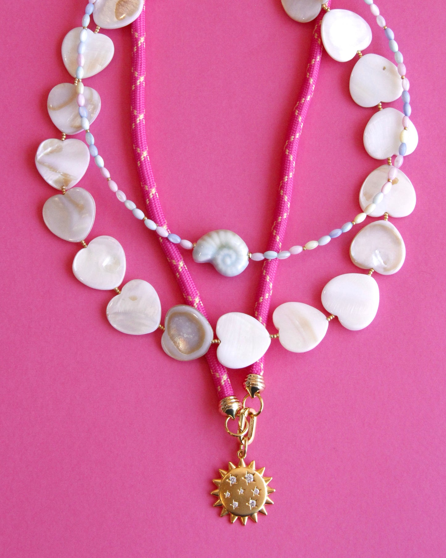 Sparkling Sun Charm