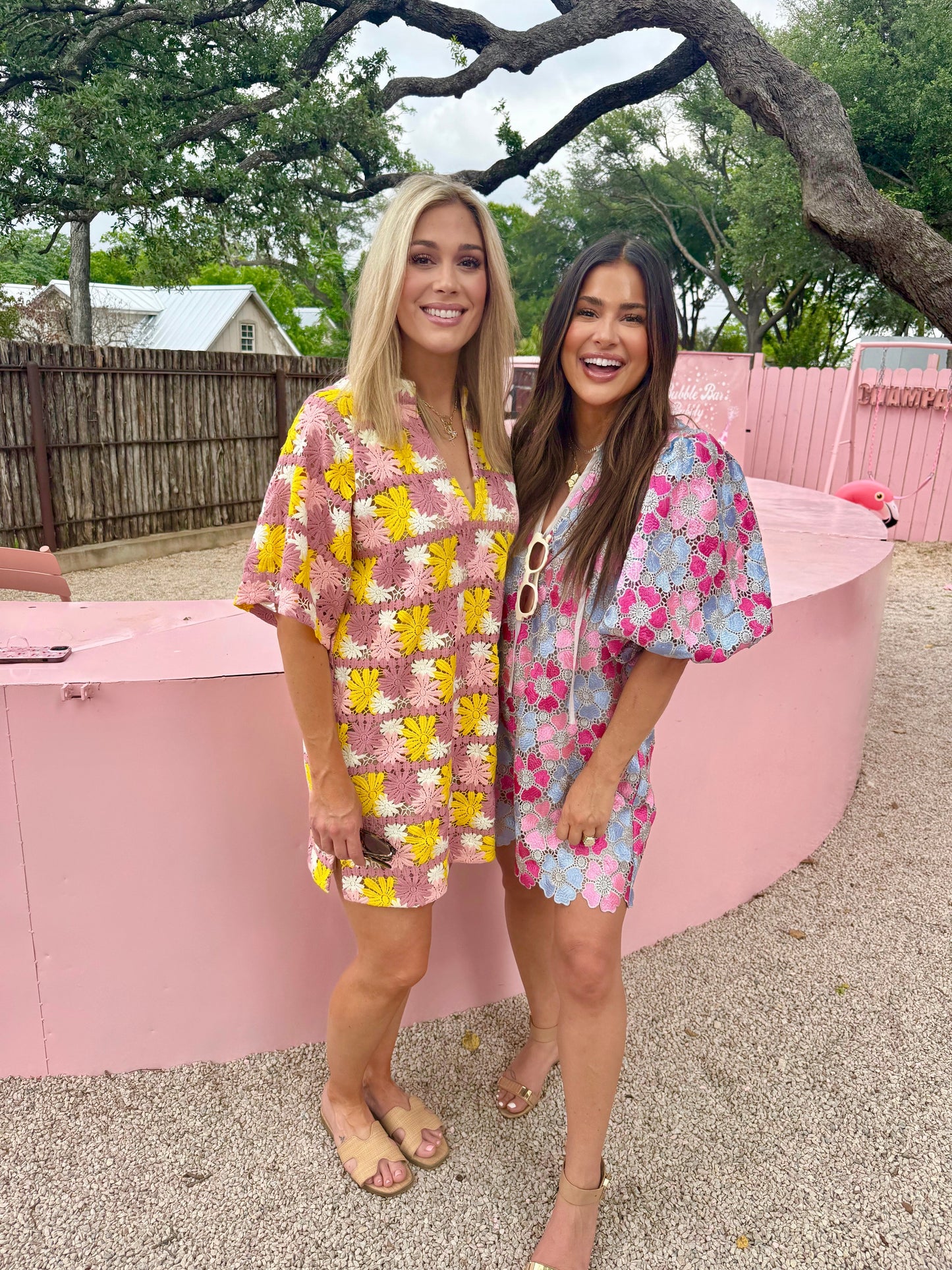 BuddyLove Deb Flower Power Mini Dress