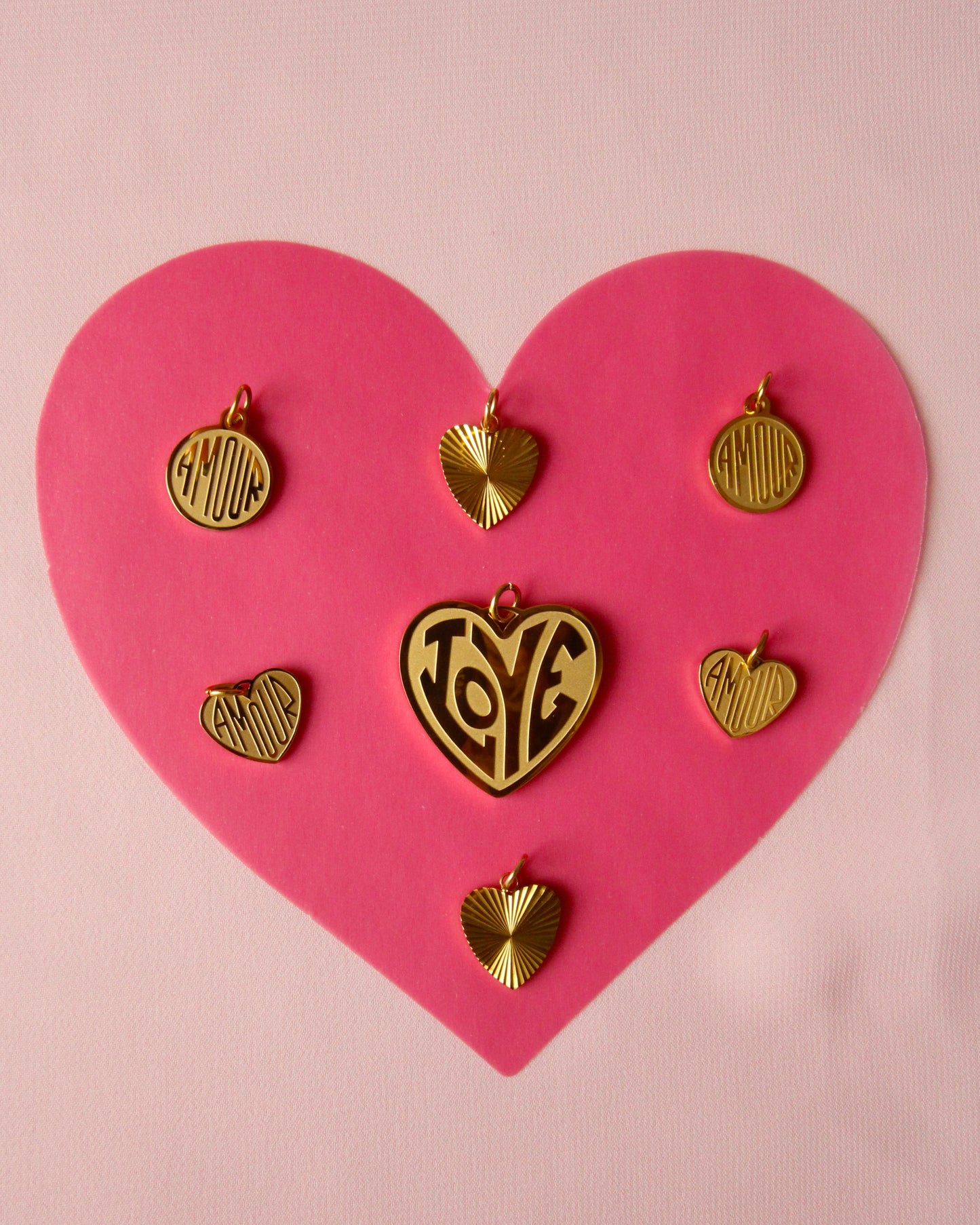 Large Love Heart Charm