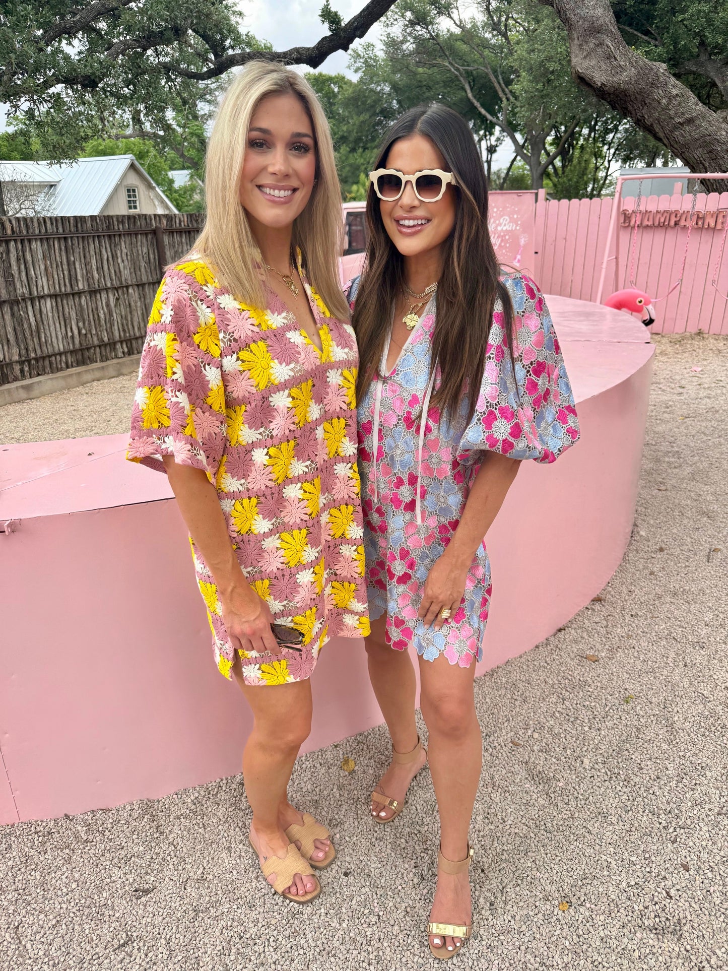BuddyLove Deb Flower Power Mini Dress
