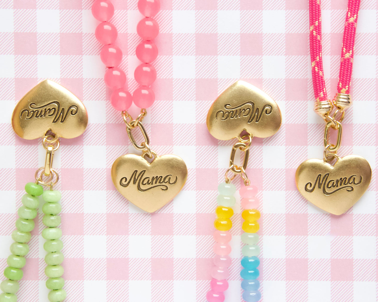 Medium Mama Heart Charm