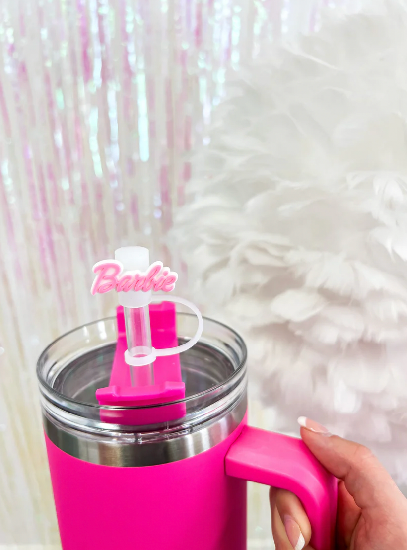 Barbie Stanley Straw Topper – DISCOLUXE