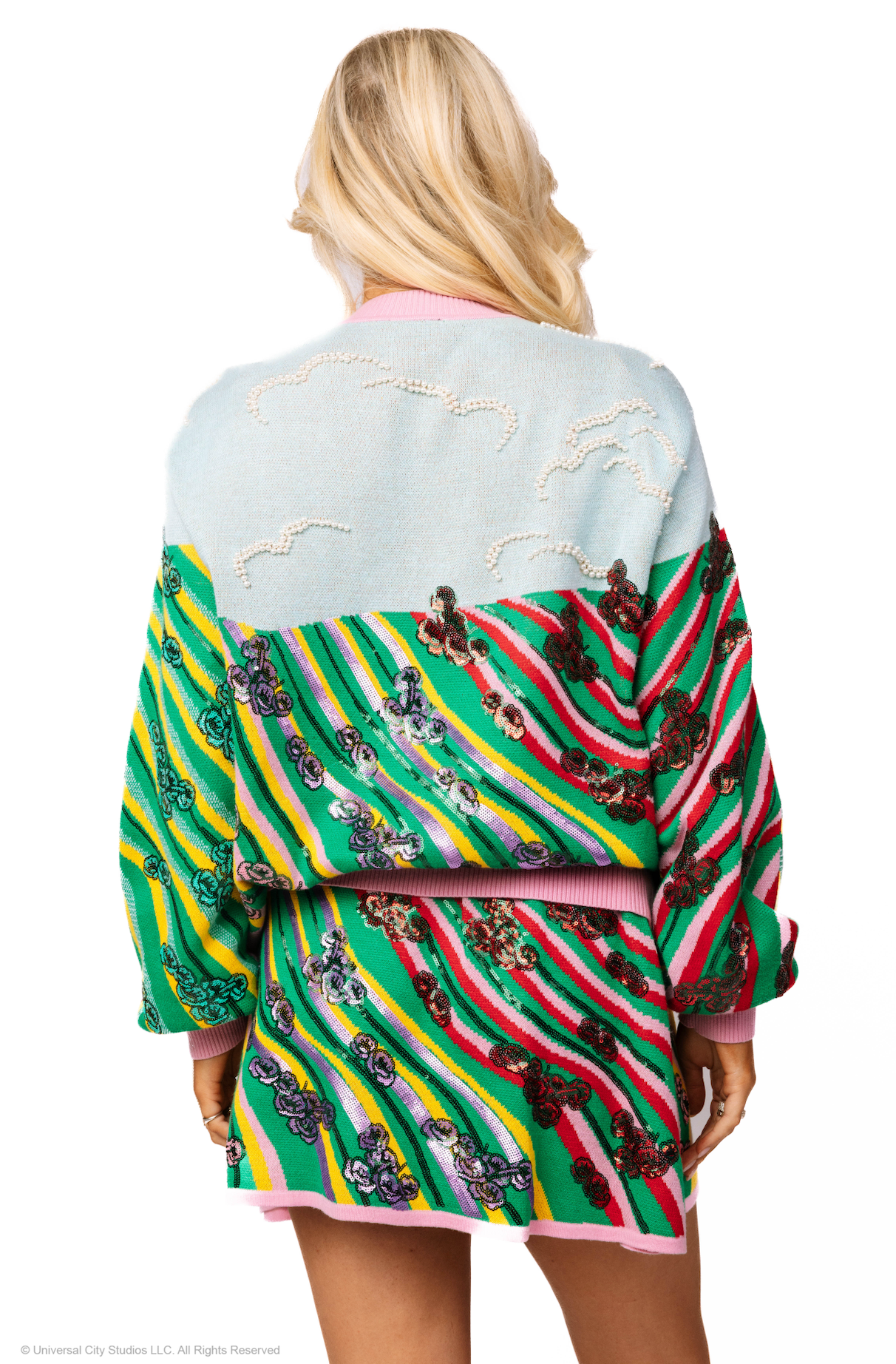 QUEEN OF SPARKLES X WICKED Licensed Yellow Brick Road To Oz Skirt