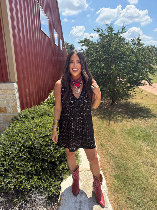 Lola Mini Dress- Dahlia