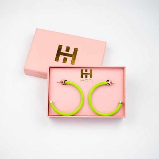 Hoops - Lime Green