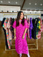 Leighton Magenta Maxi Dress