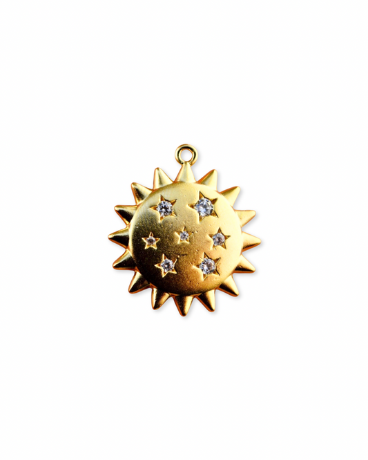 Sparkling Sun Charm