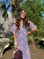 Leighton Pansy Maxi Dress