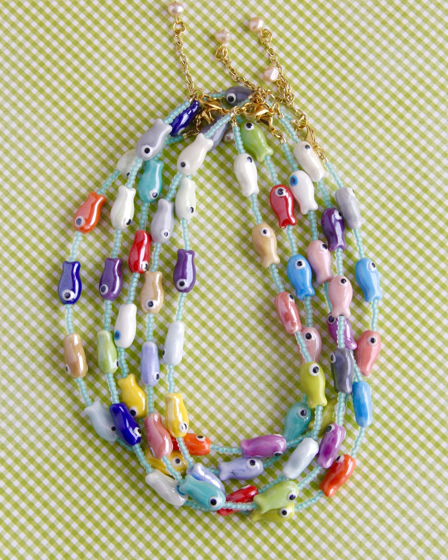 Statement Stacker - Rainbow Fish