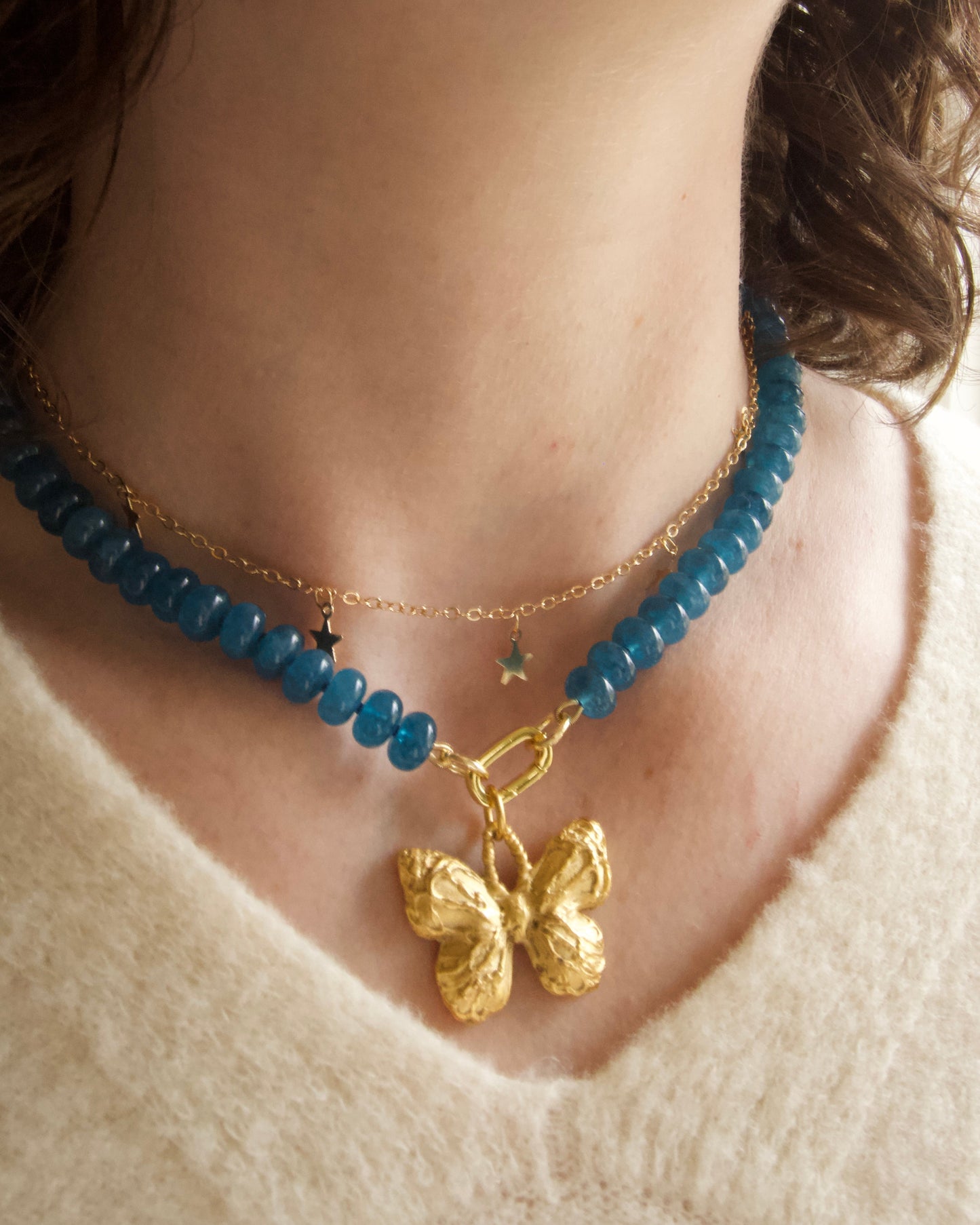 Large Butterfly Charm