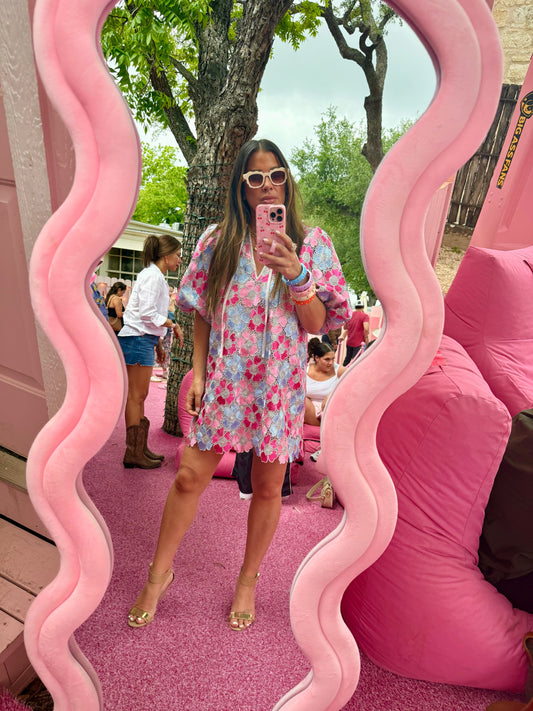 BuddyLove Deb Flower Power Mini Dress