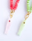 Candy Gem Fish Charm - Green Jade