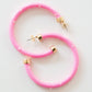 Hoops - Bubble Gum with Pearls