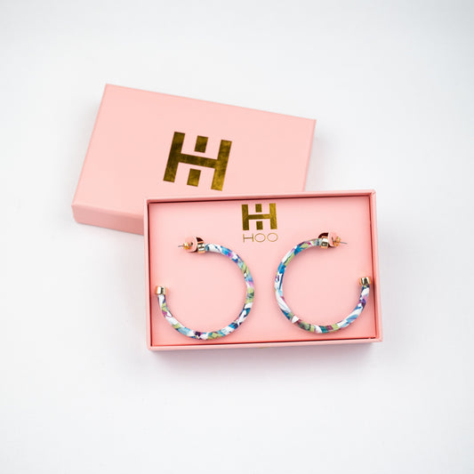 Hoops - Rainbow Confetti