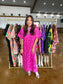 Leighton Magenta Maxi Dress