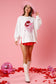 Lover Day Disco - Valentine's Day Sequin Sweatshirt