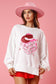 Lover Day Disco - Valentine's Day Sequin Sweatshirt