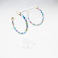 Hoops - Rainbow Confetti