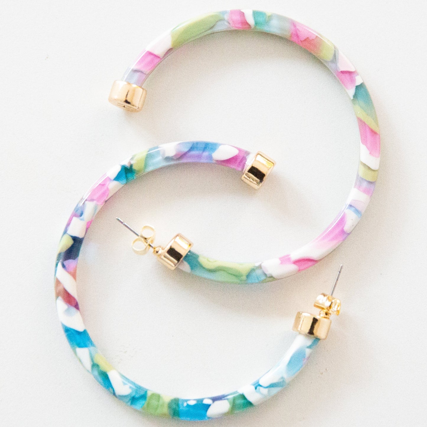 Hoops - Rainbow Confetti