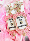 Veuve Please! - Press for Champagne Pink Earrings