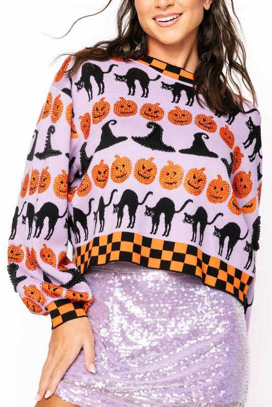 Queen of Sparkles | Halloween Icon Sweater