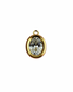 Clear Oval Gem Bezel Charm