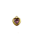 Gem Heart Bezel Charm