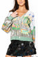 QUEEN OF SPARKLES Mardi Gras Parade Scene Cardigan